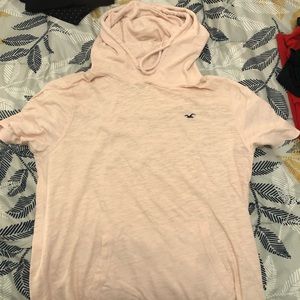 Hollister hooded shirt